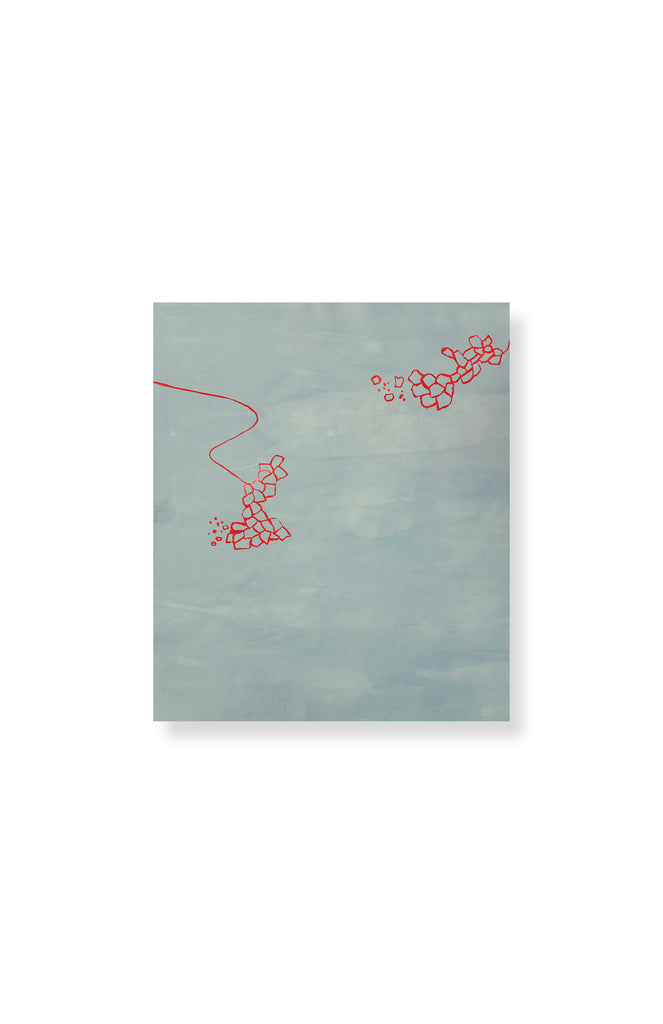 Red and Blue Formation 33 x 39