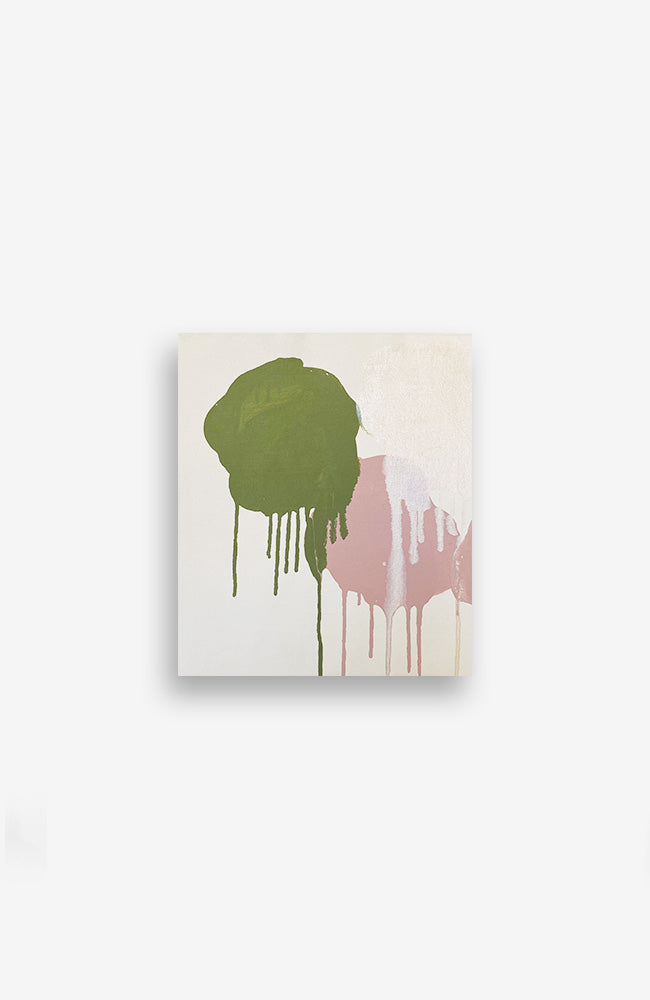 Custom Floral Graffiti on Canvas 16 x 13