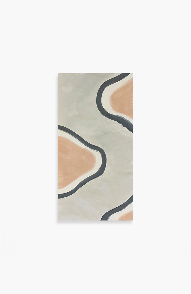 Peach Alhelis 30 x 15