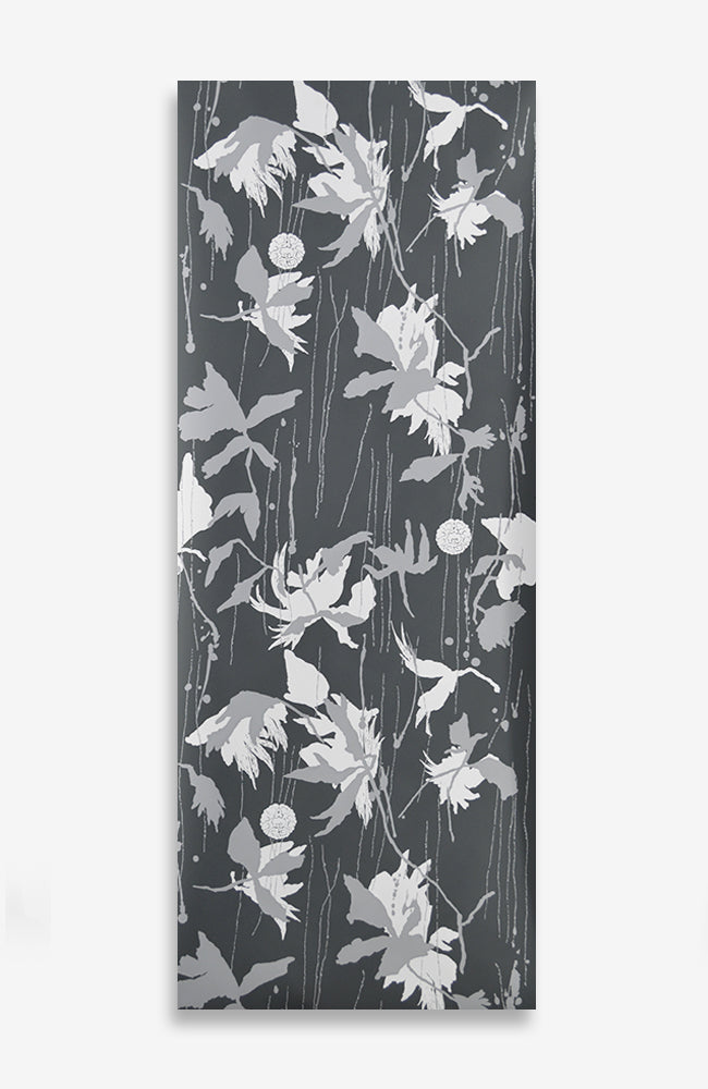 Noir From the Japanese Garden - Handprinted - Multiple Lengths Available